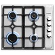 Pachet Incorporabil Cuptor electric Hausberg HB-8051IN, Clasa A, 76L, 2000W, Negru/Inox, Plita incorporabila HB-556IN, Gaz, 4 arzatoare, Gratar din fonta, Hota incorporabila telescopica HB-1285IN, Putere de absorbtie 420 m3/h, 2 motoare, 60 cm, Alb