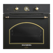 Pachet Incorporabil Rustic Cuptor Hausberg HB-8055RST, 57L, putere 2000W, Plita Incorporabila Hausberg HB-575RST, 4 arzatoare, Gaz, 60 cm, Hota decorativa Hausberg HB-1505RST, Putere absorbtie 450 m3/h, 1 motor, 60 cm otel inoxidabil, Negru Rustic