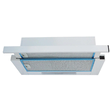 Pachet incorporabil Cuptor electric Hausberg HB-8053IN, Clasa A, 71L, 2225W, Negru/Inox, Plita Incorporabila HB-555, 4 arzatoare, Gaz, Inox, Hota incorporabila telescopica HB-1280, Putere de absorbtie 280 m3/h, 1 motor, 60 cm, Alb