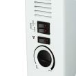 Convector electric Hausberg HB 8201, 2000 W, 3 nivele de putere, termostat reglabil, functie turbo
