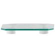 Cantar electronic de persoane Hausberg HB-6001C,platforma sticla transparenta,150 kg maxim