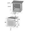 Pachet incorporabil Hausberg cuptor HB-8051IN, electric, 2000 W, 76 l, 4 functii, plita HB-567NG, aprindere electrica, gaz, 4 arzatoare, sistem de siguranta, din fonta, sticla, hota telescopica HB-1285NG, 420 m3/h, 2 motoare, 60 cm, Clasa A, Negru