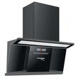 Hota decorative HAUSBERG HB-1855, 1000 mc/h, 3 viteze, 180 W, latime 90 cm, sticla, Negru
