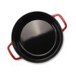 Oala din fonta emailata cu capac HAUSBERG HB-H746, capacitate 5L, diametru 26 cm, adancime 11 cm, interior antiaderent, Rosu