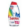 Detergent de Rufe Lichid Savex Premium Color Supreme Clean, 3.6 l, 80 Spalari