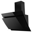 Hota Incorporabila decorativa Hausberg HB-1385, Putere de absorbtie 650 mc/h, 60 cm, Touch control, Filtru aluminiu, Negru