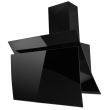 Hota Incorporabila decorativa Hausberg HB-1385, Putere de absorbtie 650 mc/h, 60 cm, Touch control, Filtru aluminiu, Negru