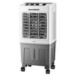 Racitor de aer portabil Hausberg HB-5961AB, 75W, rezervor 20L, 3 viteze, control mecanic, 2 cutii gheata, alb