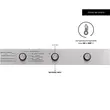 Cuptor incorporabil Hausberg HB-8053IN, Electric, Putere 2225 W, 71 l, 8 Functii, Ventilatie, Timer, Clasa A, Negru/Inox