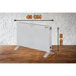 Convector electric Hausberg HB-8203, 2000W, 1 treapta putere, Siguranta impotriva rasturnarii, Alb