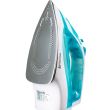 Fier de calcat Hausberg HB-7850BL, 1300W, talpa invelis ceramic, abur vertical, calcare uscata, autocuratare, pulverizare,  rezervor 130ml, Bleu