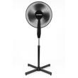 Ventilator cu picior 16 inch HAUSBERG HB5100NG, 40–55W, 3 viteze, oscilatie 80 grade, motor silentios, reglabil