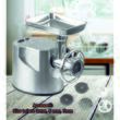 Masina tocat Hausberg HB-3445, 3200W, 2Kg/min, Impingator legume, Carcasa aluminiu, Motor cupru