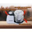 Tocator electric Hausberg HB-4504A, putere 80W, Motor cupru, Alb