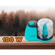 Tocator electric Hausberg HB-4504BL, putere 80 W, Motor cupru, Bleu