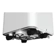 Aparat aer conditionat portabil Hausberg HB-5960AB, 9000 BTU, 1920W, 300 m3/h, LCD, alb