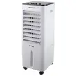 Racitor de aer portabil Hausberg HB-5963AB, 55–80W, rezervor 12L, 3 viteze, functie Turbo, oscilatie 60°, control mecanic, alb
