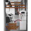 Dozator apa de podea HAUSBERG HB-6024AB, putere incalzire 550 W, putere racire 85 W, rezervor apa inox, termostat automat, Alb