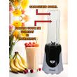 Blender Smoothie ,Hausberg HB-7676NG, Putere 300W, Capacitate 600ml, motor de cupru, Negru
