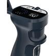 Blender 2 in 1 HAUSBERG HB-7704IN cu putere 1000W, Mixer vertical profesional, 10 trepte de viteza si functie Turbo, Capacitate pahar 700 ml , Multifunctional, Negru