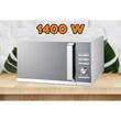 Cuptor cu microunde Hausberg HB-8009, 25 l, 1400 W, Digital, Argintiu
