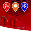 Aeroterma Hausberg HB-8500RS, 2000 W, 2 trepte de putere, Rosu