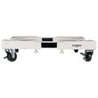 Suport pe roti reglabil pentru aragaz, masina spalat vase si frigider, Hausberg HB-H103R, dispozitiv franare roti