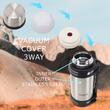 Termos Hausberg HB-H1456, capacitate 2l, material inox