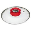 Oala din aluminiu cu strat ceramic HAUSBERG HB-H712AB, manere din silicon, capacitate 2l, dimensiune 20x8 cm,Alb