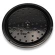 Oala din fonta emailata cu capac HAUSBERG HB-H744, capacitate 4L, diametru 24 cm, adancime 11 cm, interior antiaderent, Rosu