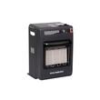 Mini Soba pe gaz GPL Hausberg HB-1023NG, aprindere piezo-electrica, 3 placi de incalzire ceramic putere totala 4.2kW, sistem de oprire automata a gazului, Negru