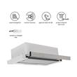 Pachet incorporabil HAUSBERG cuptor electric HB-8053IN, 2225W, 6 Functii, 71L, plita gaz HB-555, 4 arzatoare, aprindere electrica, hota telescopic HB-1285IN, absorbtie 420 m3/h, 2 motoare, 60cm, cuptor microunde HB-8065IN, 1200W, 20L, Inox