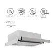 Hota incorporabila telescopica Hausberg HB-1285IN, putere de absorbtie 420 m3/h, 2 motoare, 60 cm, Inox