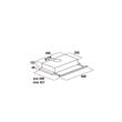 Pachet incorporabil HAUSBERG Cuptor HB-8051IN, Electric, Putere 2000 W, 76 l, 4 Functii, Plita incorporabila HB-556IN, Gaz, 4 arzatoare, Sistem siguranta GAZ, fonta, Inox, Hota telescopica HB-1285NG, absorbtie 420 m3/h, 2 motoare, 60 cm, Inox-Negru