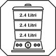 Aparat de gatit cu aburi Hausberg HB-1355, Putere 400 W, 7.2 L, 3 tavi demontabile, capacitate: 2.4 L /tava, Argintiu