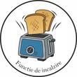 Prajitor de paine Hausberg HB-195A, 750 W, 2 felii, functie decongelare, functie reincalzire, 6 trepte putere, Alb