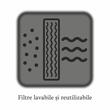 Aspirator vertical Hausberg HB-2027, putere 220W, fara sac, capacitate 0.25 l, filtre lavabile, 2 viteze, perie rotativa, timp de lucru 20-40 min, Alb