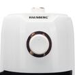Friteuza cu aer cald HAUSBERG HB-2351, 1000-1200 W, 2.6 litri, temporizator 30 min, oprire automata, indicator luminos, termostat reglabil 80-200 grade C, protectie supraincalzire, picioare antiderapante, Alb