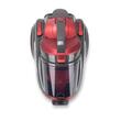 Aspirator fara sac Hausberg HB-2820RS, 2200 W, 4.5 litri, 85dB, filtru lavabil, sistem multi-ciclon, Negru/Rosu