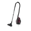 Aspirator fara sac Hausberg HB-2820RS, 2200 W, 4.5 litri, 85dB, filtru lavabil, sistem multi-ciclon, Negru/Rosu