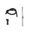 Aspirator fara sac Hausberg HB-2820RS, 2200 W, 4.5 litri, 85dB, filtru lavabil, sistem multi-ciclon, Negru/Rosu