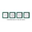 Masina de tocat carne Hausberg HB-3430VR, Inox , 1800 W, motor cupru, Verde