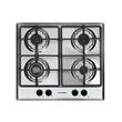 Pachet incorporabil Hausberg Cuptor HB-8051IN, Electric, Putere 2000 W, 76 l, 4 Functii, Plita incorporabila HB-556IN, Gaz, 4 arzatoare, Sistem siguranta GAZ, Gratar din fonta, Hota decorativa HB-1260, absorbtie 450 m3/h, 1 motor, 60 cm, Inox