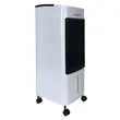 Ventilator cu racire si umidificare Hausberg HB-5955, 3 viteze, temporizator 12h, rezervor 4L, telecomanda, alb