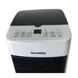 Ventilator cu racire si umidificare Hausberg HB-5955, 3 viteze, temporizator 12h, rezervor 4L, telecomanda, alb