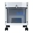 Ventilator cu racire si umidificare Hausberg HB-5955, 3 viteze, temporizator 12h, rezervor 4L, telecomanda, alb