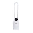 Ventilator turn digital Hausberg HB-5957AB, 65W, 12 viteze, 4 programe, ionizare negativa, temporizator 12h, oscilatie 40°, LED, telecomanda, alb