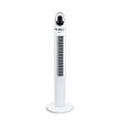 Ventilator turn digital Hausberg HB-5958AB, 55W, 45 inch, 3 viteze, temporizator 24h, LED, oscilatie, telecomanda, alb