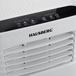 Aparat aer conditionat portabil Hausberg HB-5960AB, 9000 BTU, 1920W, 300 m3/h, LCD, alb