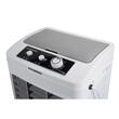 Racitor de aer portabil Hausberg HB-5961AB, 75W, rezervor 20L, 3 viteze, control mecanic, 2 cutii gheata, alb